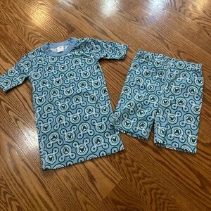 Hanna Andersson Disney Pajama Set Kids Size 10
